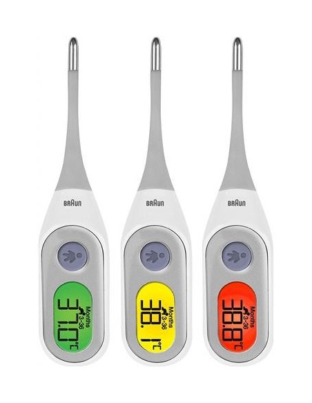 Compra El Termómetro Digital Braun Age Precision Con Selección De Edad En Kiwiku
