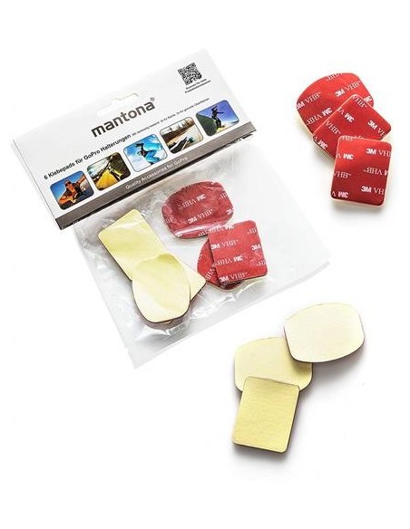 Oportunidad Mantona 3M adhesivos 6 unidades para GoPro