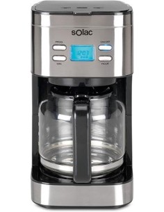Comprar Cafetera Goteo Solac filtro Programable stillo Acero