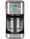 Cafetera de Goteo Solac filtro Programable stillo Acero