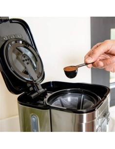 Comprar Cafetera Goteo Solac filtro Programable stillo Acero 2