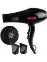 Italian Design Secador GTI 2600 Con difusor 2200W Negro