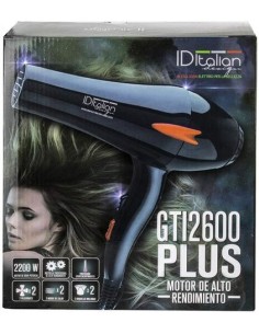 Ofertón Italian Design Secador GTI 2600 Plus Gran Negro 2200W