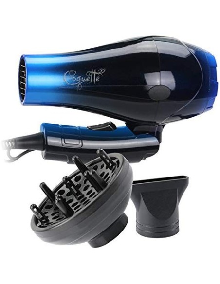 Ofertón My hair secador de viaje coquette azul 1000W