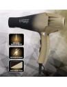 Italian Design AIRLISSIMO GTI 2300 secador gold star Negro y Dorado