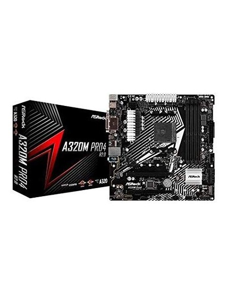 Mejor Precio en Placa Base M-ATX ASROCK AM4 A320M PRO4 R2.0