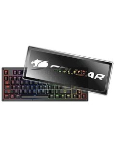 Pack Cougar Teclado Puri TKL RGB Alfombrilla Neon RGB Gaming