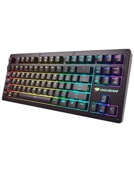 Pack Cougar Teclado Puri TKL RGB Alfombrilla Neon RGB Gaming