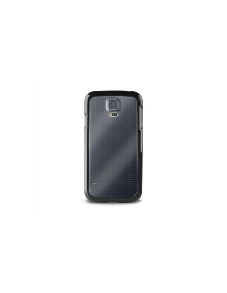 carcasa clear cover negra samsung galaxy s5 puro