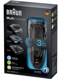 Comprar Afeitadora braun mg5050 multigroomer 3 en 1 lavable 2