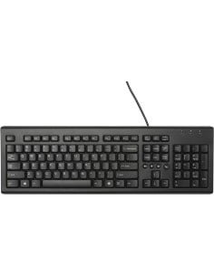 Comprar HP Teclado alámbrico QWERTY Español negro | kiwiku