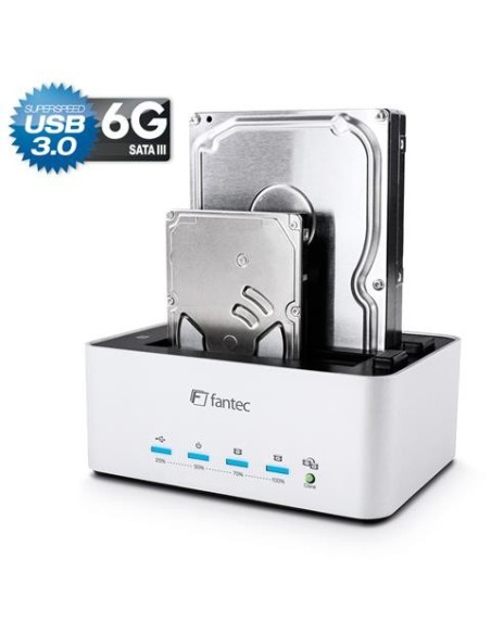 Oportunidad Fantec 1796 FANTEC AluDOCK 2X USB 3.0 2,5
