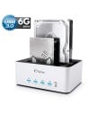 FANTEC AluDOCK 2X USB 3.0 Clon & Docking Station 2,5