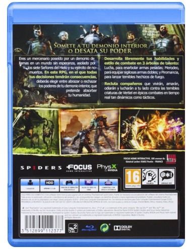 Bound By Flame: playstation 4: Kiwiku.com: Videojuegos