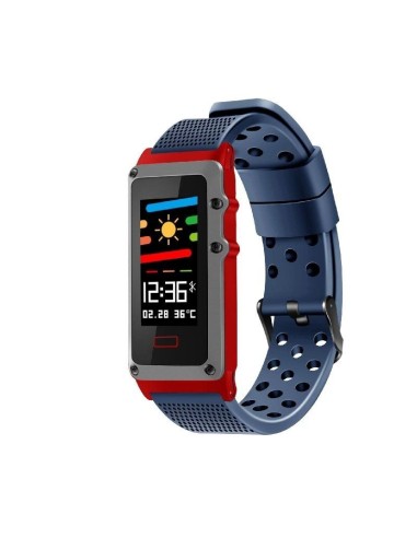 Reloj inteligente GPS con localizador para niños Way Kids Azul Leotec  LEOTEC