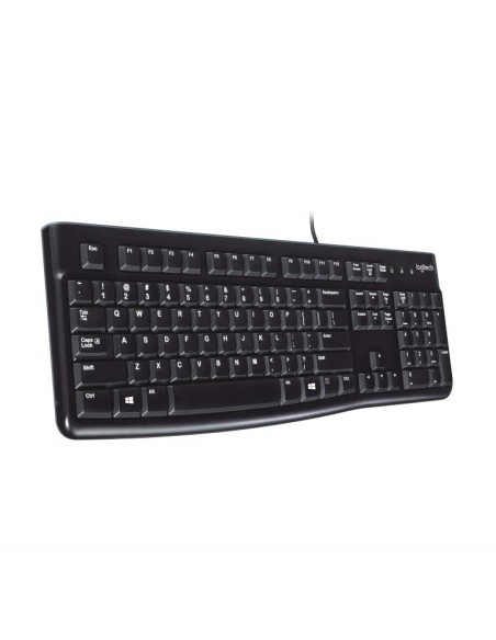 Comprar Logitech 920-002499 Teclado logitech k120 usb negro Español
