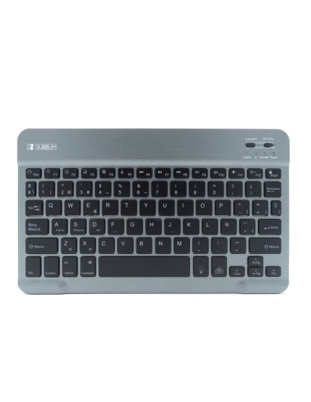 Ofertón Teclado Bluetooth Subblim SUB-KBT-SMBL31 Gris Español | kiwiku