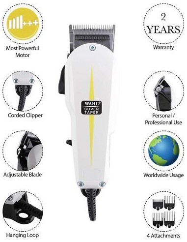 Oferta Cortapelos Wahl super taper heavy duty corded clipper