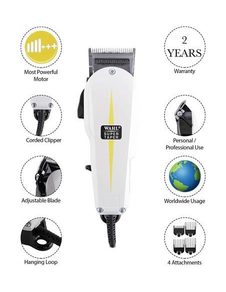 Oferta Cortapelos Wahl super taper heavy duty corded clipper