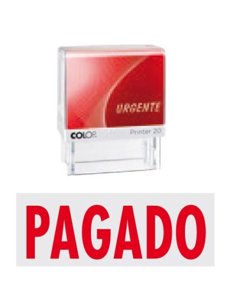 Ofertón Sello de entinaje printer formula PAGADO colop 151710