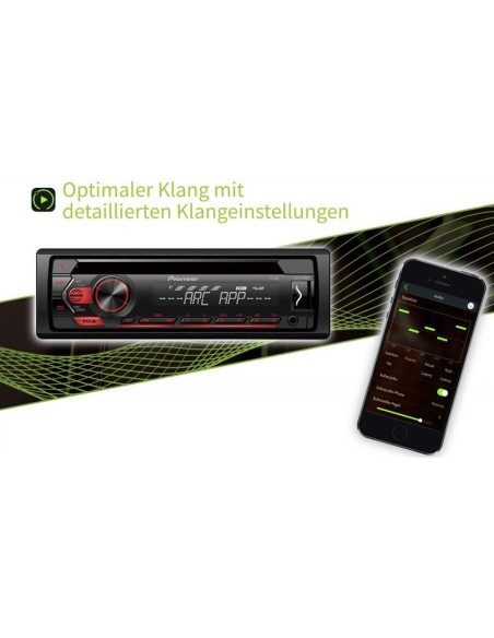 Ofertón Autoradio Pioneer con Iluminación Ambar DEH-s120UB. DEH-S120UB
