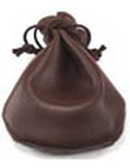 Bolsa piel marron 110 x 150 mm.