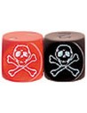 Bolsa 6 dados puntos pirata 16 mm.