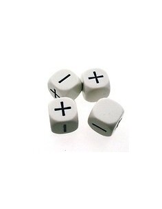 Bolsa 4 dados 16 mm fudge
