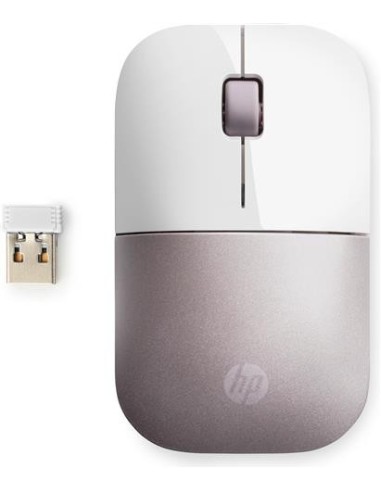 Hp Ratón RF Inalámbrico Z3700 Óptico 1200 dpi Ambidextro Rosa