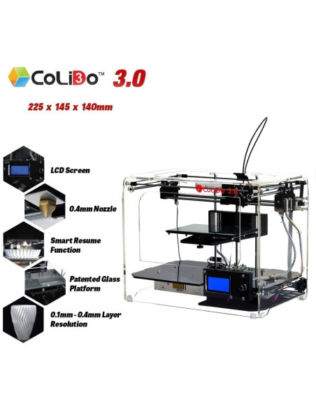 Oportunidad Impresora 3D Colido 3.0 + Dibuprint Basic