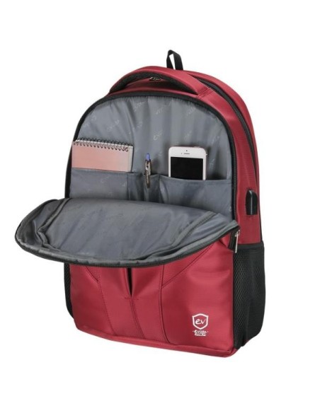 Mochila E-vitta cityjet roja para portátiles de 15,4"-16"
