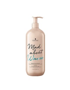 Schwarzkopf mad about waves sulfate free champú 1000ml