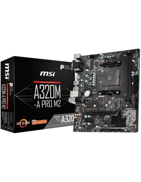 Comprar Msi 00840 Placa base msi a320m pro-m2 v2 am4 2xddr4
