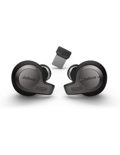 Auriculares inalambricos Jabra Evolve 65t Titanium Black 370