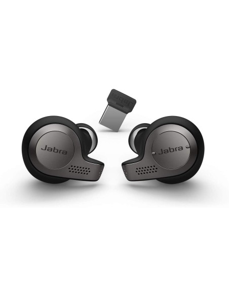 Auriculares inalambricos Jabra Evolve 65t Titanium Black 370