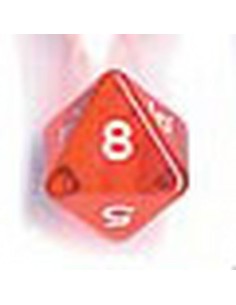 Bolsa 25 dados 8 caras gema