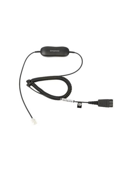 Jabra 88011-99 Cable para auriculares GN1200 cable curled 2 m