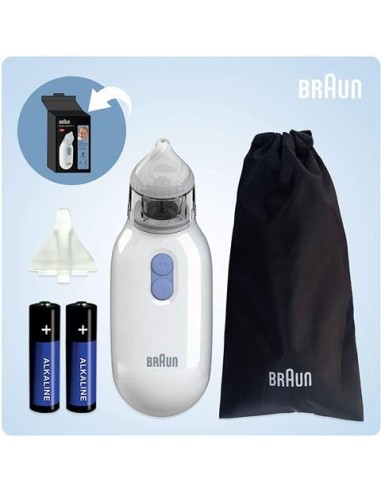 Braun BNA100EU Pae aspirador nasal braun bna100eu electrico