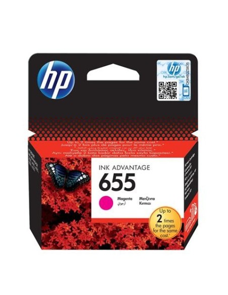 Comprar Cartucho tinta original Hp 655 Magenta CZ111AE|kiwiku