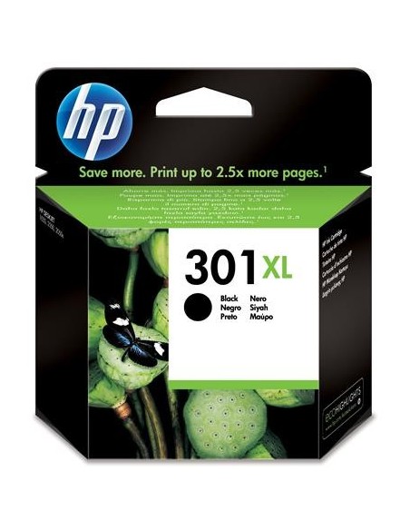 Cartucho de Tinta Original HP 301XL CH563EE Negro