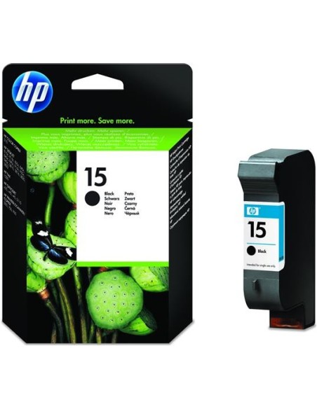 Ofertón Cartucho de tinta original HP 15 Negro C6615DE|kiwiku