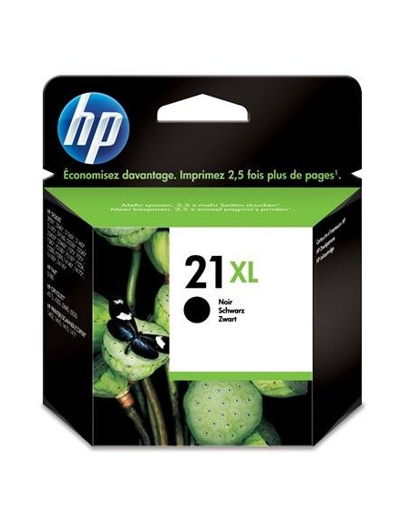 Cartucho de tinta original HP 21xl C9351CE negro| kiwiku
