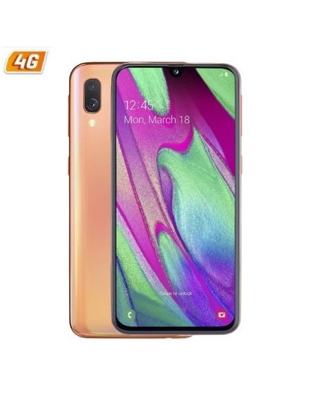 Ofertón Samsung Galaxy A40 Coral - 64gb - 4gb Ram - A405 DS CORAL