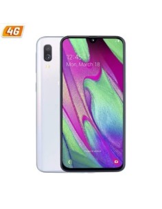 Comprar Samsung Galaxy A40 Blanco - 64gb - 4gb Ram A405 DS WHITE