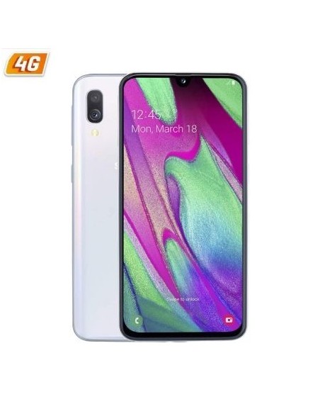 Comprar Samsung Galaxy A40 Blanco - 64gb - 4gb Ram A405 DS WHITE