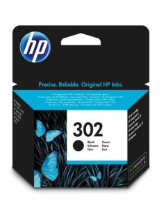 Cartucho de tinta original  HP 302 F6U66AE negro | kiwiku