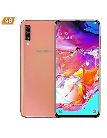 Oferta Samsung Galaxy A70 Coral - 128gb - 6gb Ram - A705 DS CORAL