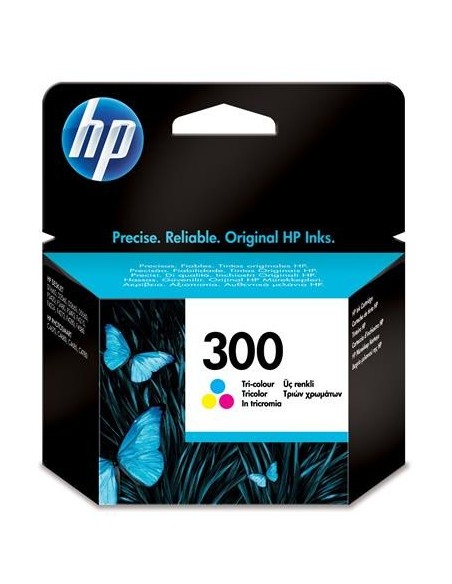 Cartucho de tinta original tricolor Hp 300 (165 págs) CC643EE