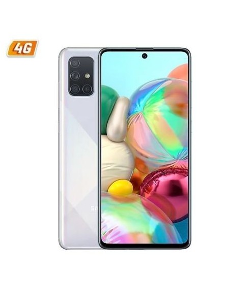 Oferta  Samsung Galaxy A71 Plata- 128gb - 6gb Ram - A715 DS SIL