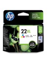 Cartucho de tinta original HP 22XL (415 páginas) tricolor